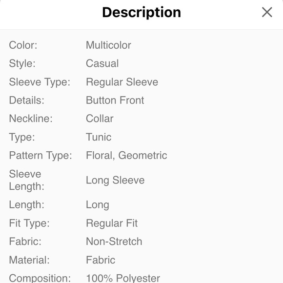 Green Floral Women's Top - Picture 6 of 6
